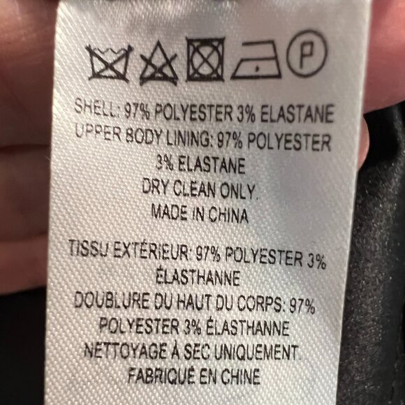 NWT French Connection Black Pink Floral Fit & Flare Mini Dress, Size 4 - Picture 16 of 16